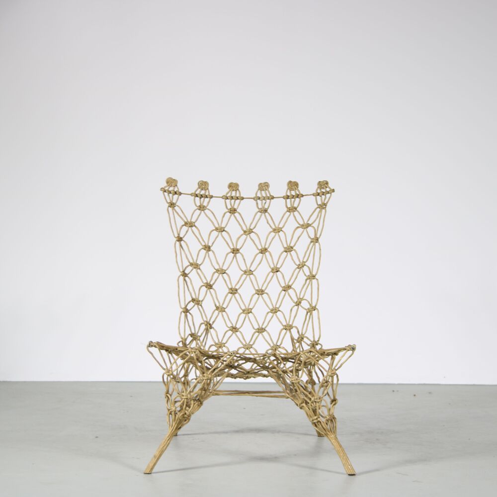Knotted' Chair by Marcel Wanders for Droog Design, Netherlands 1990